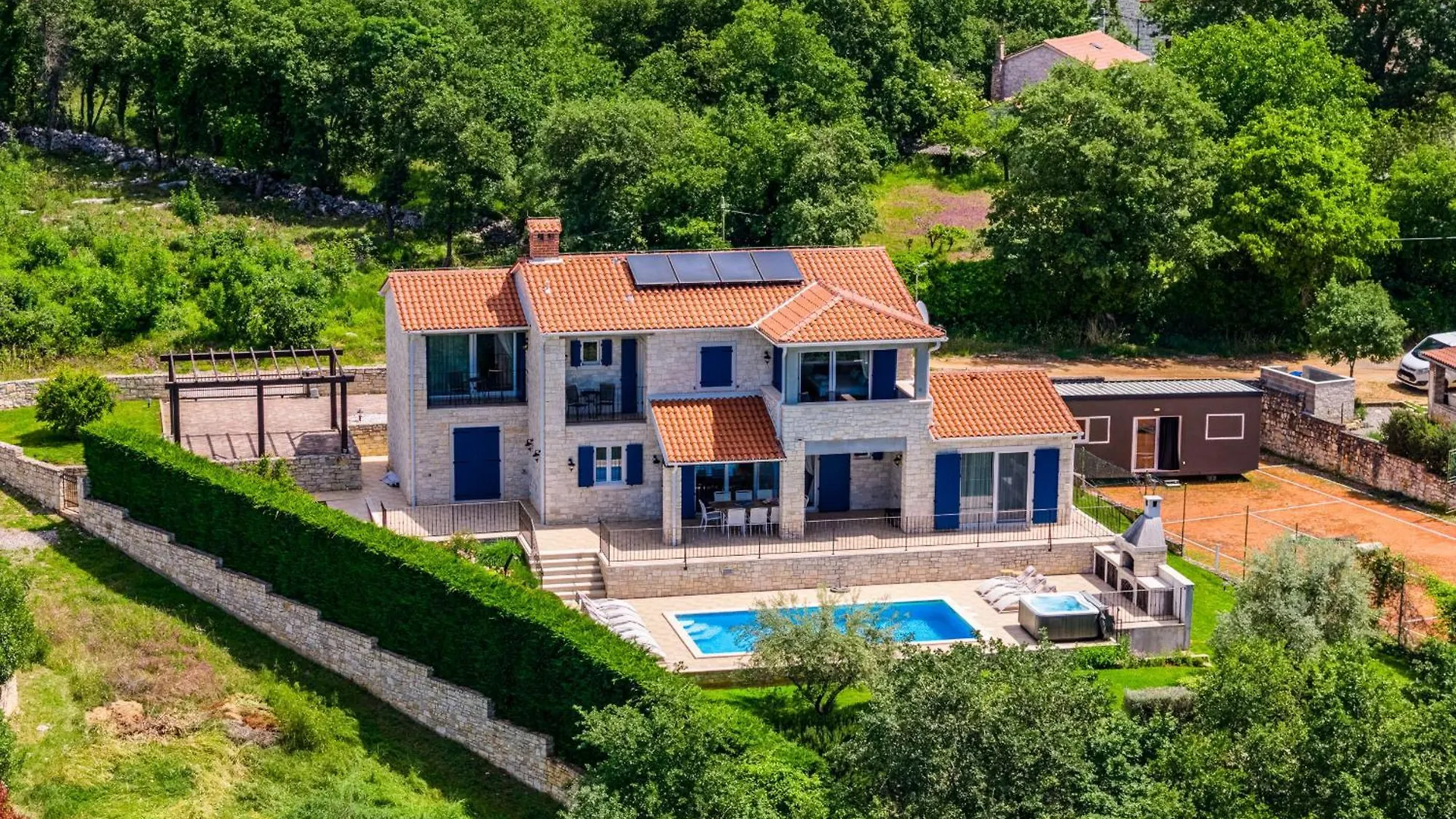 Villa Babudri Near Porec For 10 People With Jacuzzi & Spa Strpacici كرواتيا